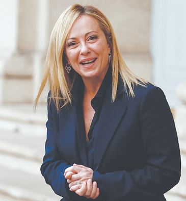 جورجا ملونی Giorgia Meloni نخست وزیر ایتالیا