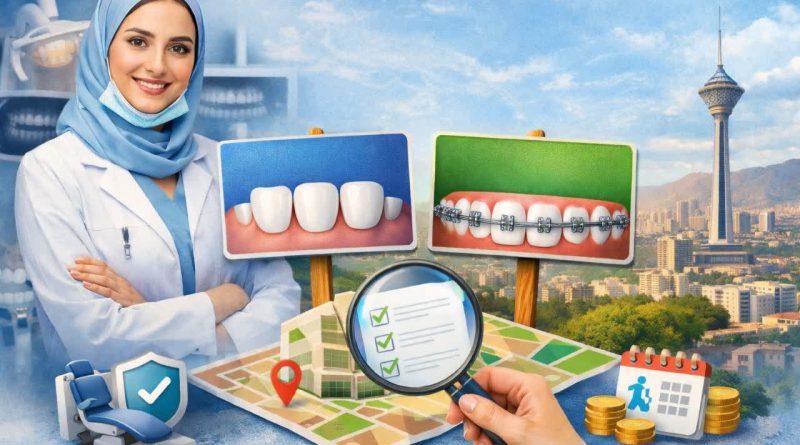 انتخاب بهترین دندانپزشک لمینت و ارتودنسی در تهرانپارس